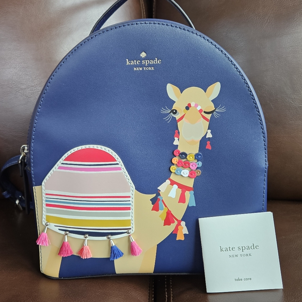 KATE SPADE NEW YORK Spice Things Up Camel Sammi Mini Backpack